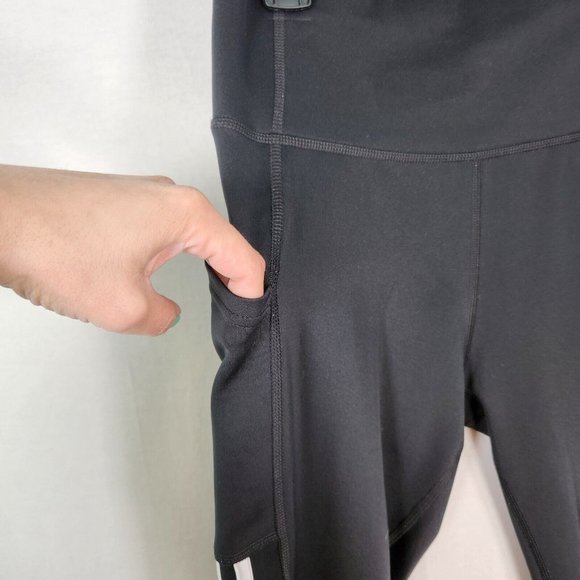 Womens Adidas Leggings Athletic Ankle Pants Size Small Skinny Leg Used - Picture 9 of 13